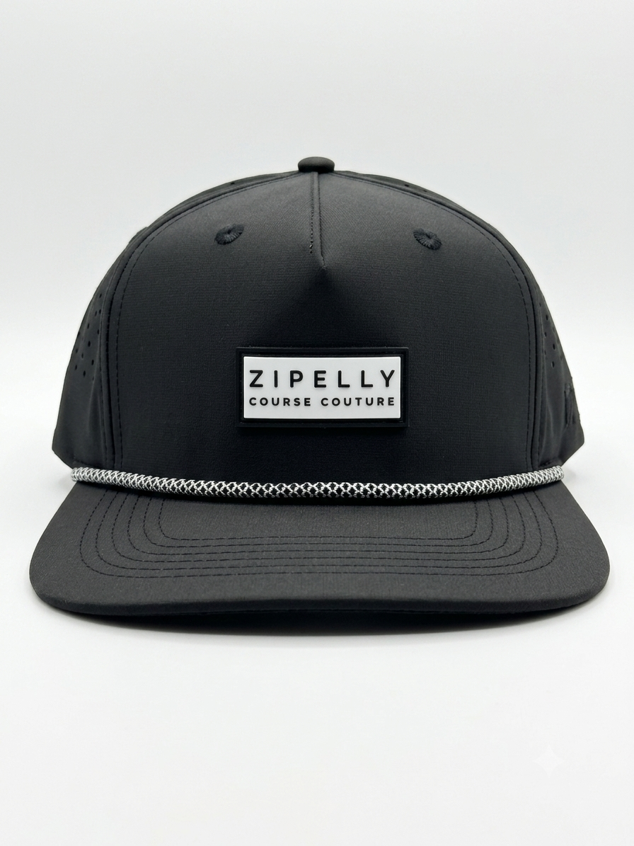 Zipelly Flat Brim Rope Hat