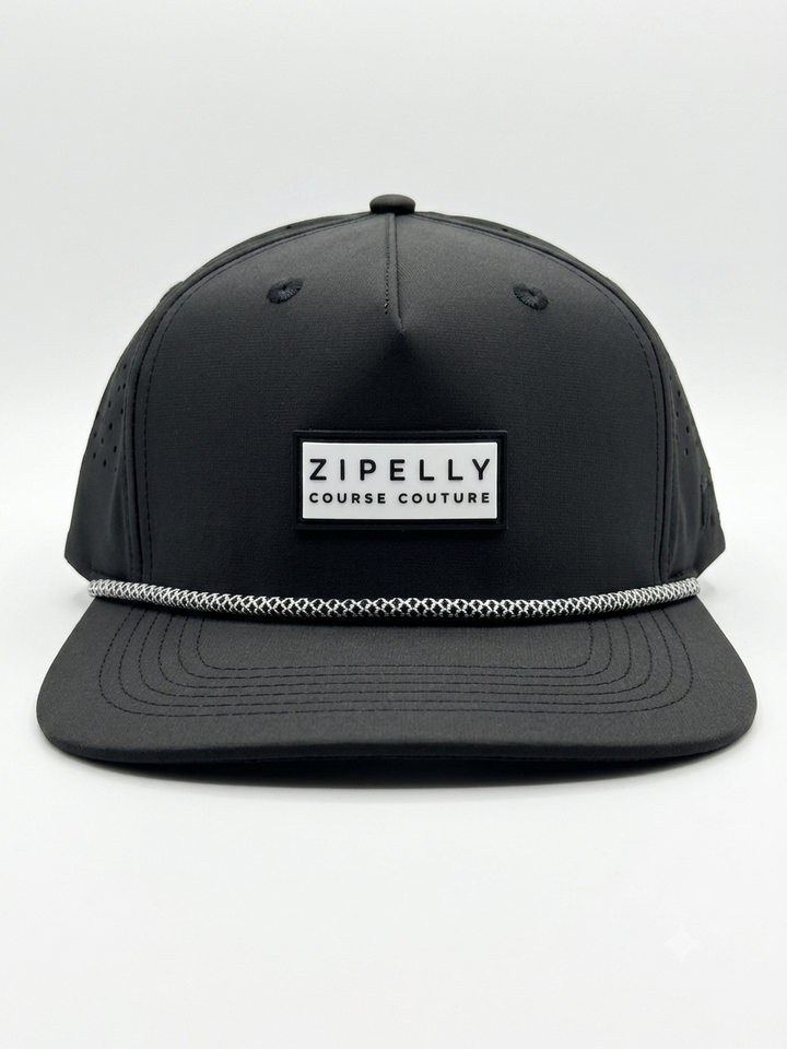 Zipelly Flat Brim Rope Hat