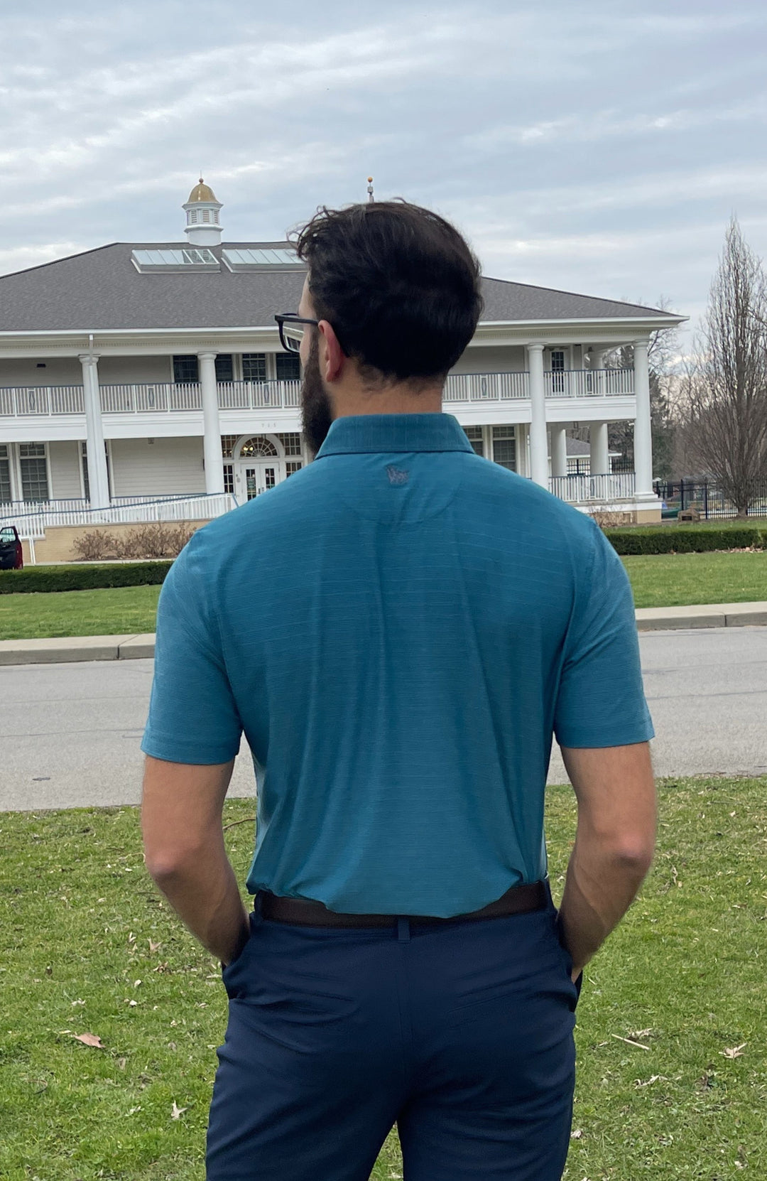 Textured Dobby Polo
