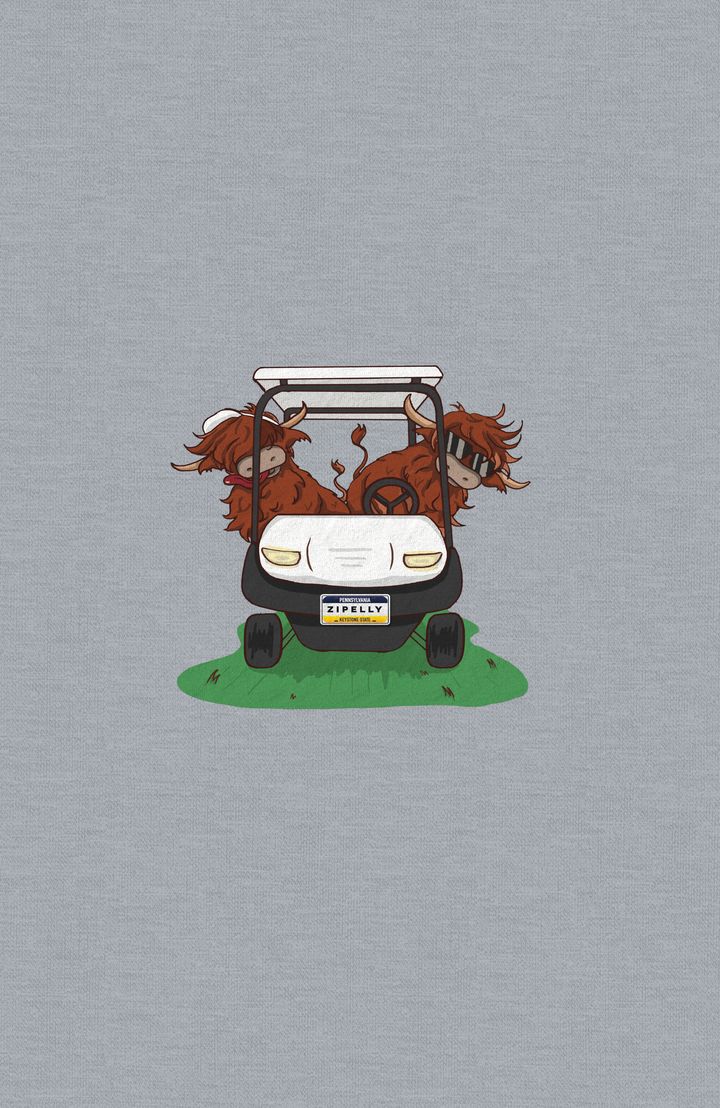Moo-ving Cart Graphic T-Shirt