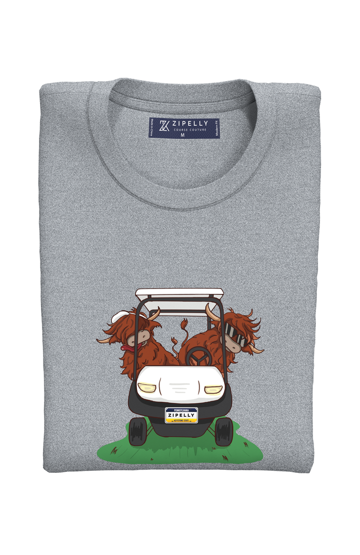 Moo-ving Cart Graphic T-Shirt