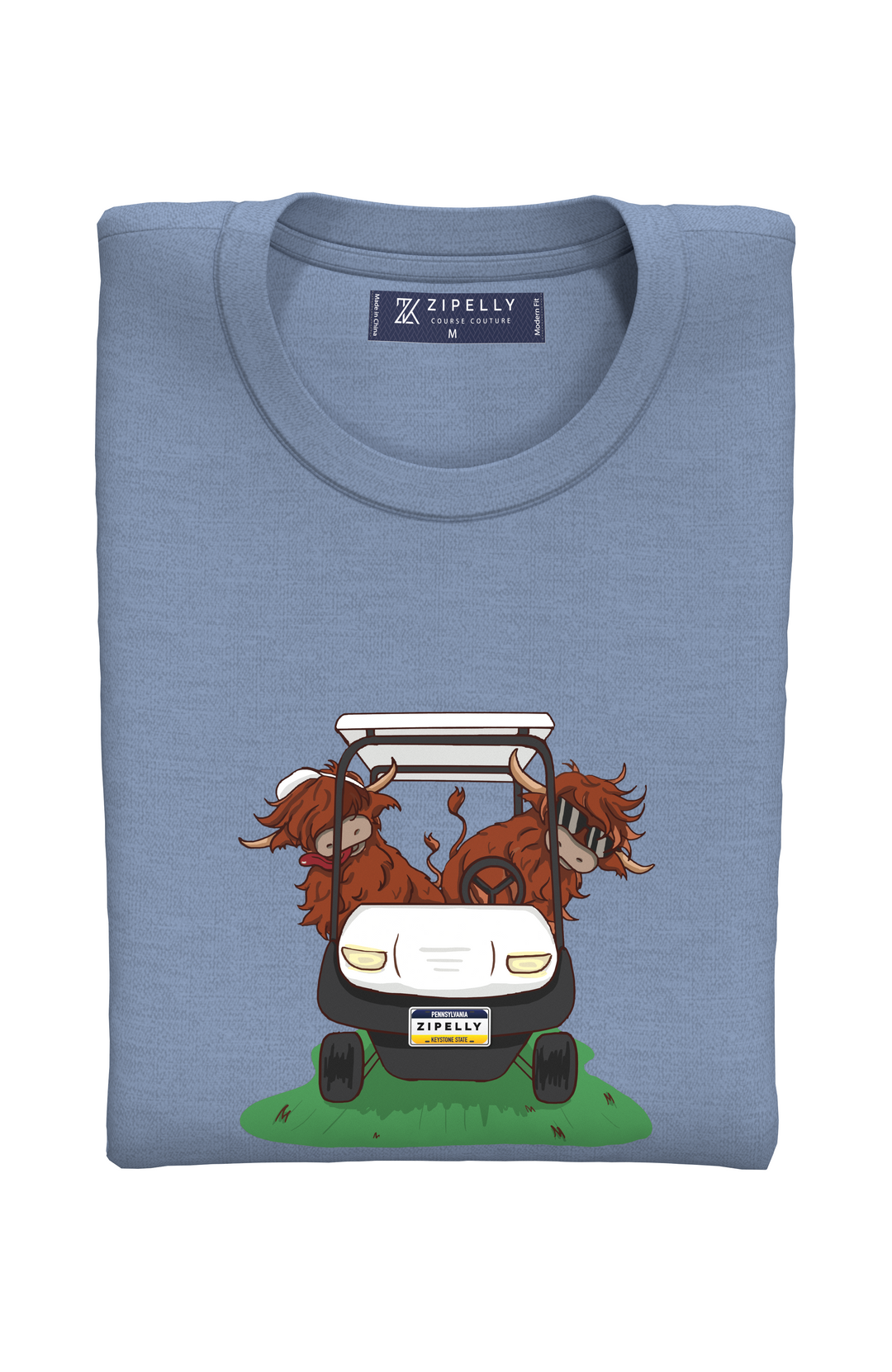 Moo-ving Cart Graphic T-Shirt