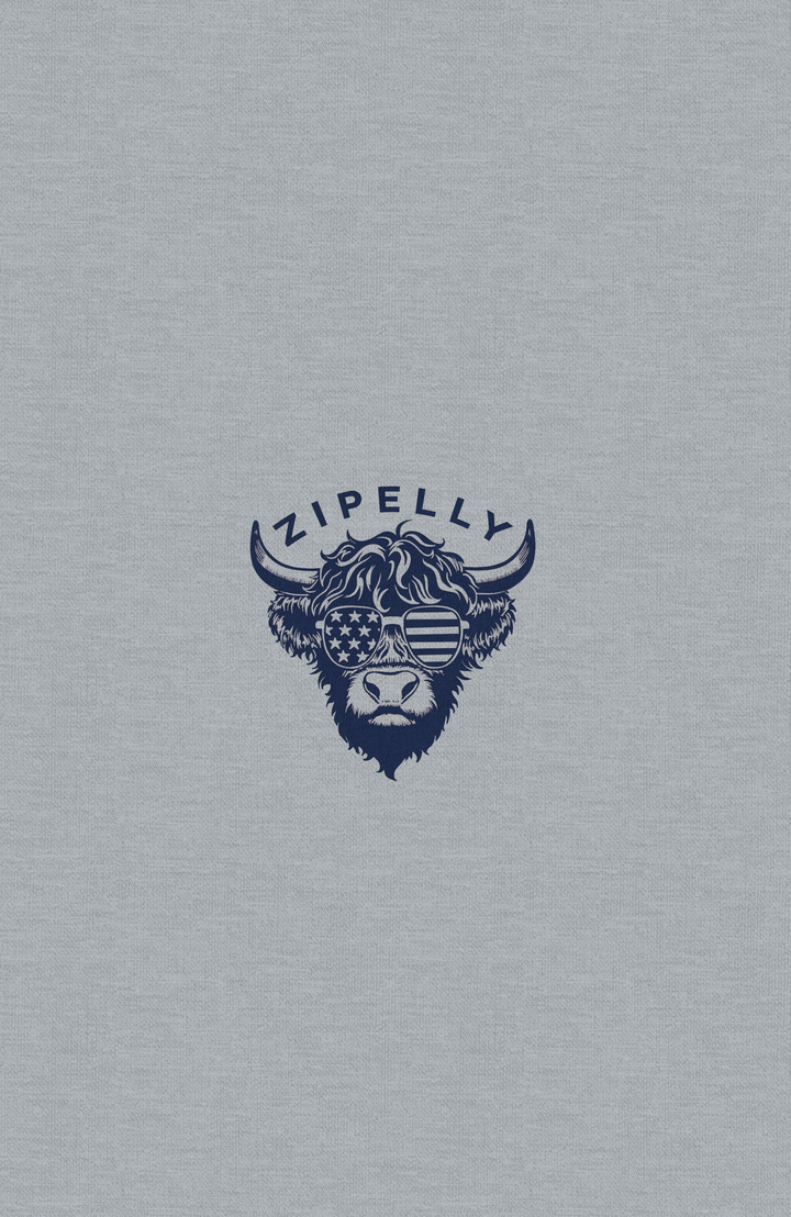 Patriotic Moo Graphic T-Shirt