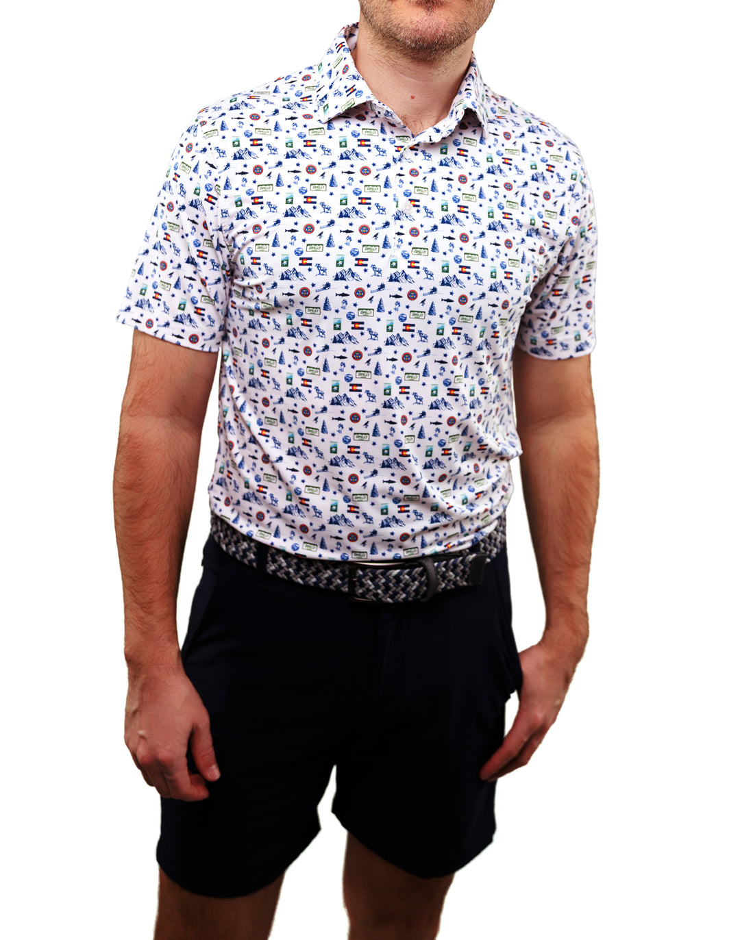 Colorado Printed Polo